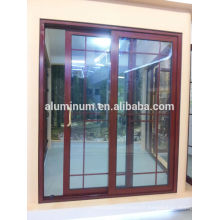 Portes en verre coulissantes bois-aluminium